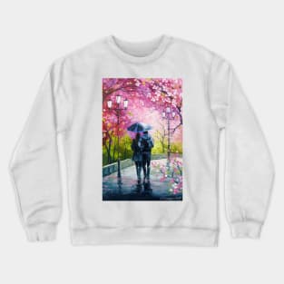 A walk in the spring Park Crewneck Sweatshirt